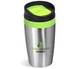 Altitude Vienna Stainless Steel & Plastic Double-Wall Tumbler - 300ml Lime