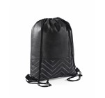 Altitude Waverly Non-Woven Drawstring Bag Black