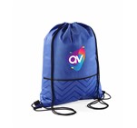 Altitude Waverly Non-Woven Drawstring Bag Blue