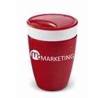 Altitude Manhattan Plastic Double-Wall Tumbler - 300ml Red