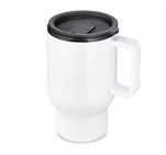 Altitude Whimsy Plastic Double-Wall Mug - 430ml Solid White