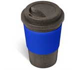 Kooshty Brown Bean Plastic Double-Wall Tumbler – 400ml Blue