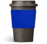 Kooshty Brown Bean Plastic Double-Wall Tumbler – 400ml Blue