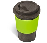 Kooshty Brown Bean Plastic Double-Wall Tumbler – 400ml Lime