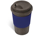 Kooshty Brown Bean Plastic Double-Wall Tumbler – 400ml Navy