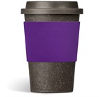 Kooshty Brown Bean Plastic Double-Wall Tumbler – 400ml Purple