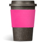 Kooshty Brown Bean Plastic Double-Wall Tumbler – 400ml Pink