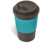 Kooshty Brown Bean Plastic Double-Wall Tumbler – 400ml Turquoise