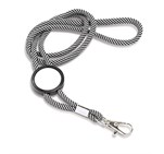 Altitude Candystripe Dome Lanyard Grey