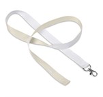 Altitude Taiga Recycled PET Lanyard Solid White