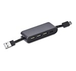 Swiss Cougar Dubai USB Hub - Gun Metal MT-SC-467-B-02-NO-LOGO