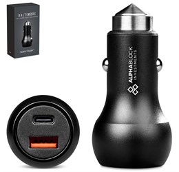 Swiss Cougar Baltimore 2 -in-1 Fast Car Charger & Tool