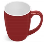 Payton Ceramic Coffee Mug - 325ml - Red MUG-6705-R-NO-LOGO