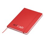 Altitude Omega A5 Hard Cover Notebook Red