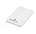 Altitude Omega A5 Hard Cover Notebook Solid White