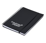 Altitude Noodle A5 Spiral Notebook Black