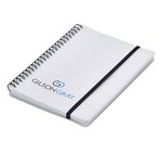 Altitude Noodle A5 Spiral Notebook Solid White