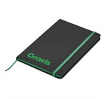 Altitude Sigma A5 Hard Cover Notebook Green