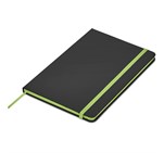 Altitude Sigma A5 Hard Cover Notebook Lime