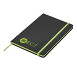 Altitude Sigma A5 Hard Cover Notebook Lime