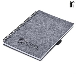 Okiyo Fuji Recycled PET Felt A5 Spiral Notebook