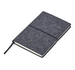 Okiyo Rika Recycled PET Felt A5 Soft Cover Notebook NF-OK-171-B-02-NO-LOGO