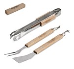 Altitude Palma Bamboo 3-Piece Braai Set