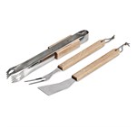 Altitude Palma Bamboo 3-Piece Braai Set OL-AL-49-B-02-NO-LOGO