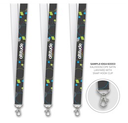 Altitude Kaleidoscope Satin Lanyard - Sample