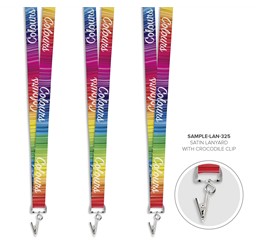 Satin Lanyard - Sample