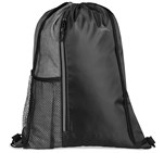 Slazenger Wembley Drawstring Bag Black