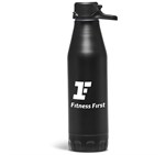 Slazenger Novac Stainless Steel Vacuum Water Bottle - 500ml Black