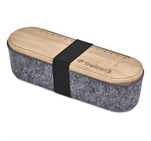 Okiyo Byoga Recycled PET Felt & Bamboo Stationery Case ST-OK-121-B-01