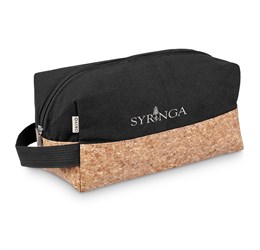 Okiyo Koruku Cork & Cotton Toiletry Bag