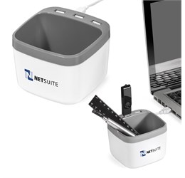 Kubelink Desk Caddy & USB Hub