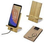 Okiyo Ekslens Bamboo Phone Stand TECH-5315-05-NO-LOGO