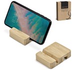 Okiyo Shinpura Bamboo Phone & Tablet Stand TECH-5337-05-NO-LOGO