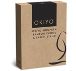 Okiyo Shinpura Bamboo Phone & Tablet Stand TECH-5337-BOX-NO-LOGO