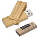 Okiyo Bakemono Bamboo Flash Drive - 32GB USB-7415-02-NO-LOGO