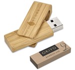 Okiyo Bakemono Bamboo Flash Drive - 32GB USB-7415-02