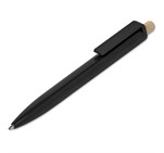 Altitude Tickit Recycled Plastic & Bamboo Ball Pen Black