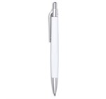 Altitude Regent Recycled Plastic Ball Pen Solid White