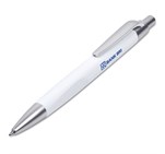 Altitude Regent Recycled Plastic Ball Pen Solid White