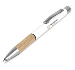 Okiyo Yashi Stylus Ball Pen Solid White